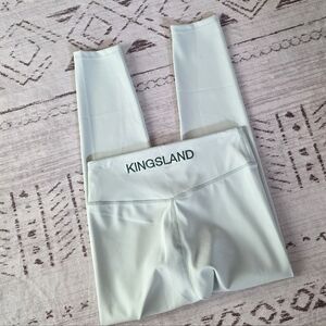 Kingsland New Equestrian Tights Leggings Mint Green Size Large